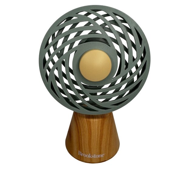 Brookstone Kinetic Neutral Tone Spiral Meditation Desk Toy Mindfulness DeStress - Picture 2 of 11